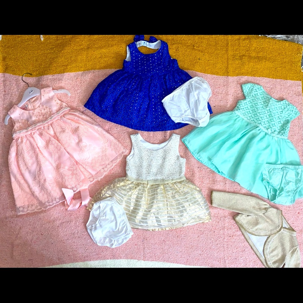 Bundle of baby girl dresses!